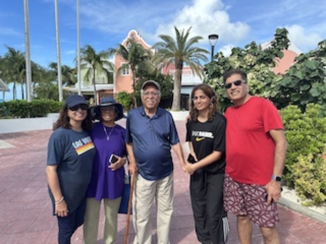 My favorite palm trees are as a backdrop